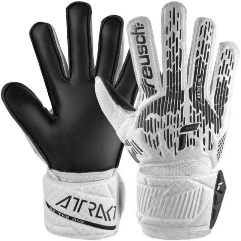 Rękawice bramkarskie Reusch Attrakt Solid Jr 5472016 1101 Rękawice bramkarskie Reusch Attrakt Solid Jr 5472016 1101