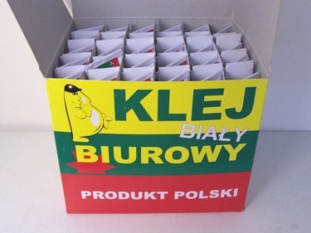 Klej 30szt. biurowy w tubce biały Klej 30szt. biurowy w tubce biały