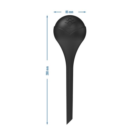 Kula nawadniająca do roślin czarna 400ml | 720921 Kula nawadniająca do roślin czarna 400ml | 720921
