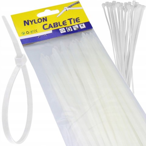 Trytytki opaski zaciskowe 8x330mm 30szt. | TRT-102 Trytytki opaski zaciskowe 8x330mm 30szt. | TRT-102