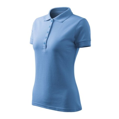 Koszulka polo damska Pique Polo Free (błękitny) Koszulka polo damska Pique Polo Free (błękitny)