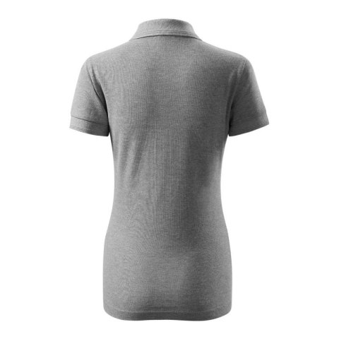 Koszulka polo damska Pique Polo Free (ciemnoszary melanż) Koszulka polo damska Pique Polo Free (ciemnoszary melanż)
