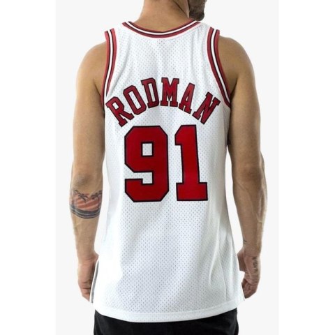 Koszulka Mitchell & Ness Chicago Bulls NBA Swingman Jersey Bulls 97-98 Dennis Rodman M SMJYAC18079-CBUWHIT97DRDN Koszulka Mitchell & Ness Chicago Bulls NBA Swingman Jersey Bulls 97-98 Dennis Rodman M SMJYAC18079-CBUWHIT97DRDN