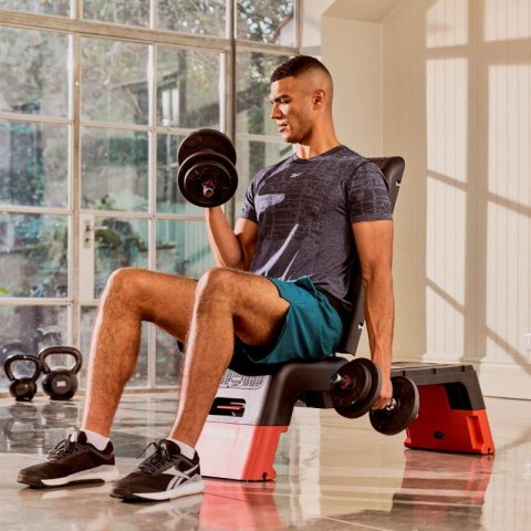 Step Reebok regulowany z funkcją ławki RAP-15170RD Step Reebok regulowany z funkcją ławki RAP-15170RD