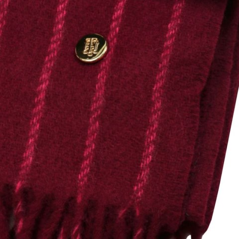 Szalik Tommy Hilfiger Th Elevated Wool Stripe AW0AW13891 Szalik Tommy Hilfiger Th Elevated Wool Stripe AW0AW13891