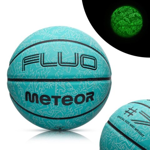Piłka do koszykówki Meteor Fluo 7 16751 Piłka do koszykówki Meteor Fluo 7 16751