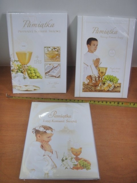 Książeczka brokat A5 Komunia KKO-018 Książeczka brokat A5 Komunia KKO-018