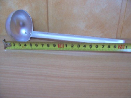 Łyżka wazowa aluminiowa śr. 60 mm Łyżka wazowa aluminiowa śr. 60 mm