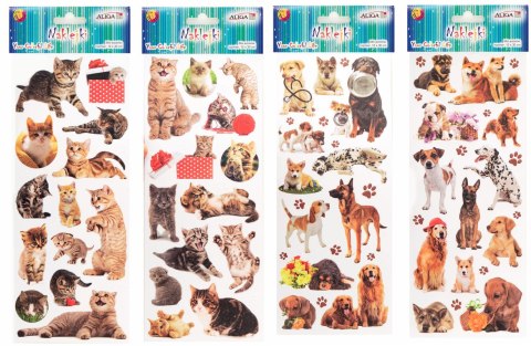 Naklejki 6szt mix wzorów NK-3695 Naklejki 6szt mix wzorów NK-3695
