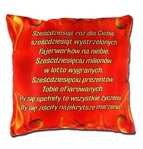 Poduszka Piekielnie fajna 60 | S136 Poduszka Piekielnie fajna 60 | S136