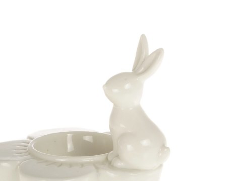 Świecznik dekoracja 4szt ZAJĄCZEK 11,5x10x10cm Świecznik dekoracja 4szt ZAJĄCZEK 11,5x10x10cm