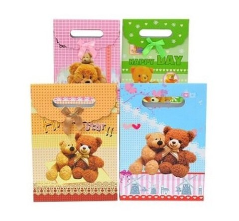Torba papierowa misie 19 x 27 cm 12 szt. 6860 Tor-0740 Torba papierowa misie 19 x 27 cm 12 szt. 6860 Tor-0740