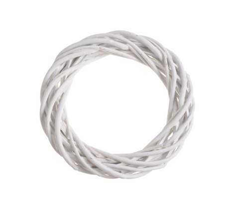 Wianek biały 15cm | 42CAN80518-15_W Wianek biały 15cm | 42CAN80518-15_W