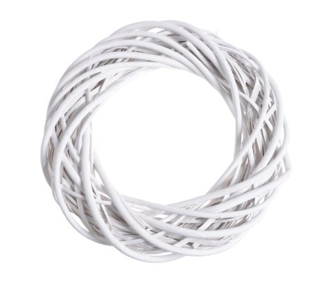 Wianek biały 30cm | 42CAN80518-30_W Wianek biały 30cm | 42CAN80518-30_W