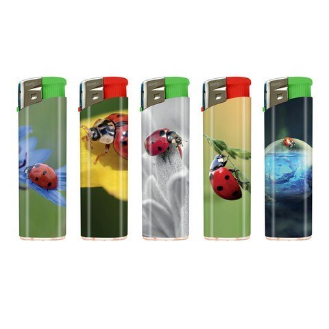 Zapalniczka piezo atomic BIEDRONKA 50szt. Zapalniczka piezo atomic BIEDRONKA 50szt.