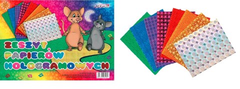 Zeszyt papierów hologramowych B5 8kol. | ZPH-2931 Zeszyt papierów hologramowych B5 8kol. | ZPH-2931