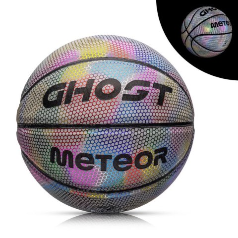 Piłka do koszykówki Meteor Ghost Holo 7 16757 Piłka do koszykówki Meteor Ghost Holo 7 16757