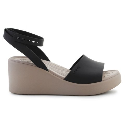 Sandały Crocs Brooklyn Ankle Strap Wedge W 209406-07H Sandały Crocs Brooklyn Ankle Strap Wedge W 209406-07H