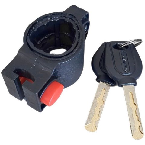 Zapięcie rowerowe Gerda Grey Flex 1500/10V OSFL0150010 B3V2XP Zapięcie rowerowe Gerda Grey Flex 1500/10V OSFL0150010 B3V2XP