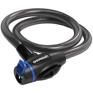 Zapięcie rowerowe Gerda pętla, korpus okrągły, Flex 650/12T OSFL006501206T2XP