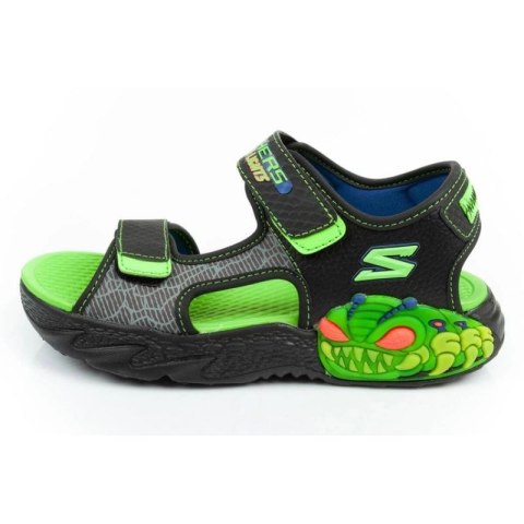 Sandały Skechers Jr 400614L/BKLM Sandały Skechers Jr 400614L/BKLM