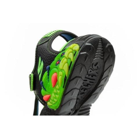 Sandały Skechers Jr 400614L/BKLM Sandały Skechers Jr 400614L/BKLM