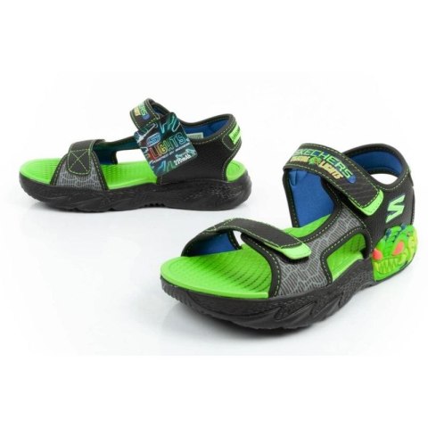 Sandały Skechers Jr 400614L/BKLM Sandały Skechers Jr 400614L/BKLM