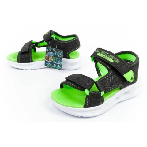 Sandały Skechers Jr 401673L/BKLM Sandały Skechers Jr 401673L/BKLM