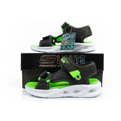Sandały Skechers Jr 401673L/BKLM Sandały Skechers Jr 401673L/BKLM