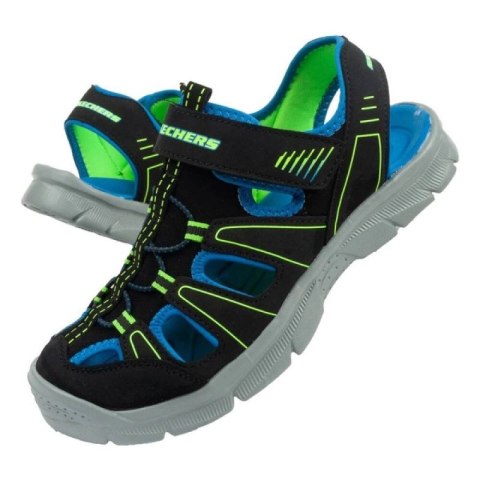 Sandały Skechers Jr 406520L/BBLM Sandały Skechers Jr 406520L/BBLM
