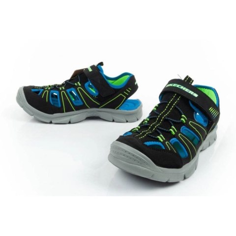 Sandały Skechers Jr 406520L/BBLM Sandały Skechers Jr 406520L/BBLM
