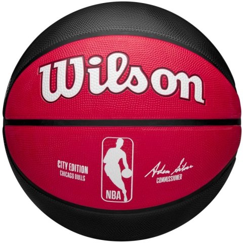 Piłka do koszykówki Wilson NBA Team City Edition Chicago Bulls WZ4024205XB Piłka do koszykówki Wilson NBA Team City Edition Chicago Bulls WZ4024205XB