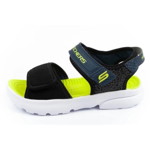 Sandały Skechers Jr 406512L/BKLM Sandały Skechers Jr 406512L/BKLM