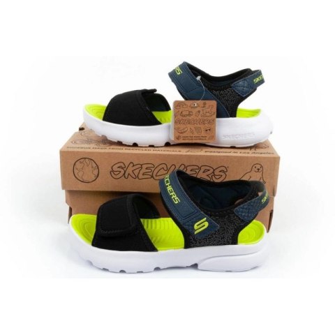 Sandały Skechers Jr 406512L/BKLM Sandały Skechers Jr 406512L/BKLM