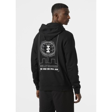 Bluza Helly Hansen z kapturem Core Graphic Sweat Hoodie M 53924 993 Bluza Helly Hansen z kapturem Core Graphic Sweat Hoodie M 53924 993