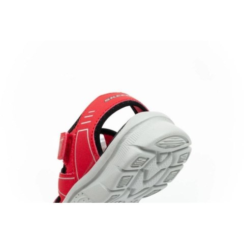 Sandały Skechers Relix Jr 406520L/RDBK Sandały Skechers Relix Jr 406520L/RDBK