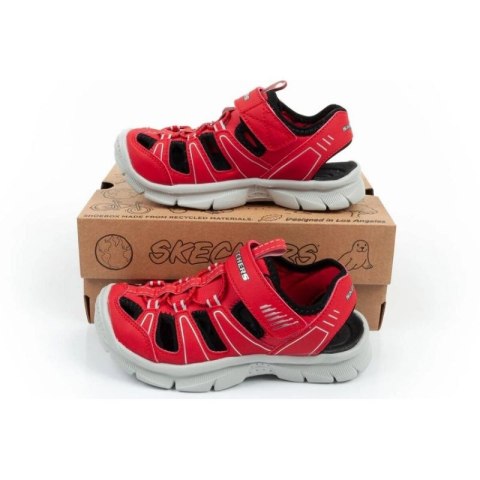 Sandały Skechers Relix Jr 406520L/RDBK Sandały Skechers Relix Jr 406520L/RDBK