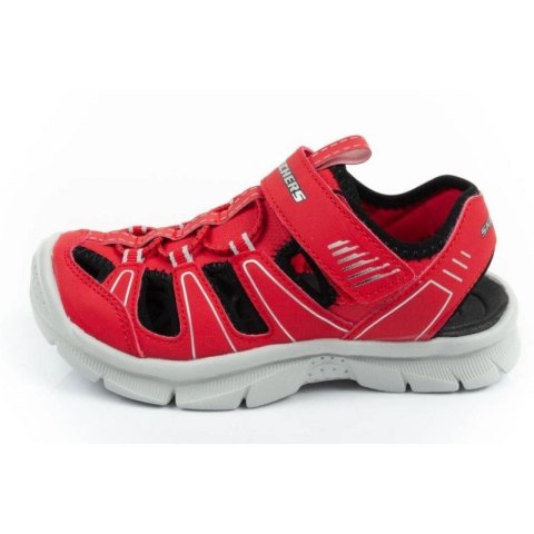 Sandały Skechers Relix Jr 406520L/RDBK Sandały Skechers Relix Jr 406520L/RDBK