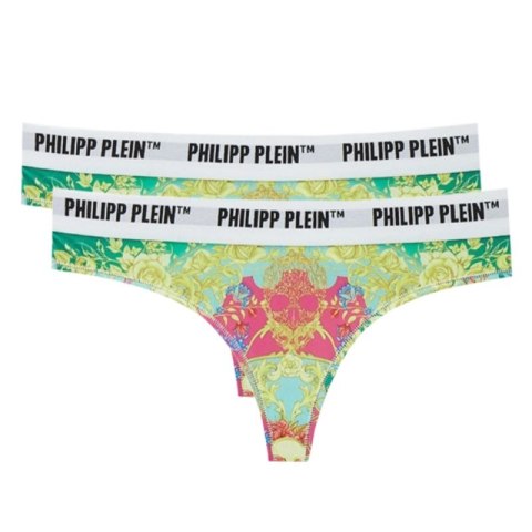 Stringi marki Philipp Plein 2-Pack Tanga W DUPP31 Stringi marki Philipp Plein 2-Pack Tanga W DUPP31