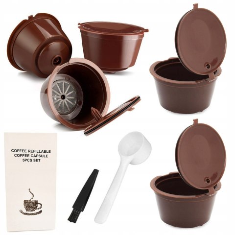 5 x kapsułki dolce gusto wielokrotnego użytku kawy 5 x kapsułki dolce gusto wielokrotnego użytku kawy