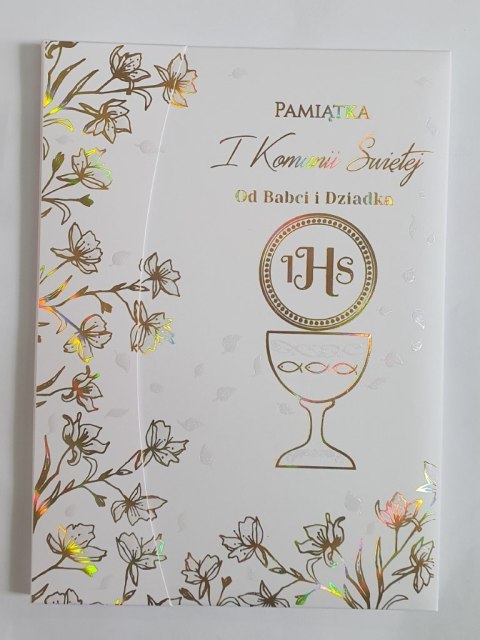 Album A5 KOMUNIA ŚW. OD BABCI I DZIADKA Album A5 KOMUNIA ŚW. OD BABCI I DZIADKA