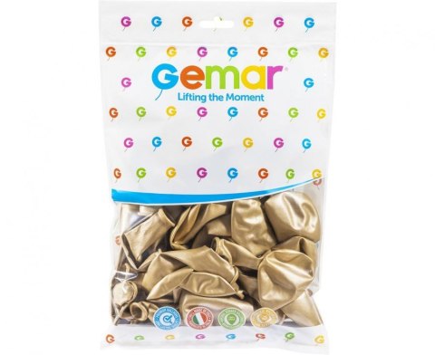 Balony shiny 13 cali - złote 50szt. | GB120/88 Balony shiny 13 cali - złote 50szt. | GB120/88
