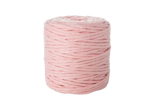 Sznurek bawełniany jasnoróżowy 5mm x 100m SKB-15 Sznurek bawełniany jasnoróżowy 5mm x 100m SKB-15