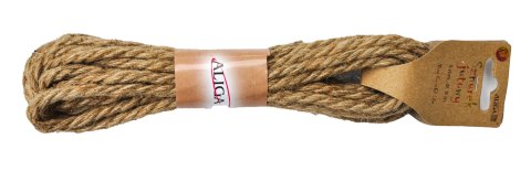 Sznurek jutowy śr.5 mm x 5 m. SZJ-1926 Sznurek jutowy śr.5 mm x 5 m. SZJ-1926