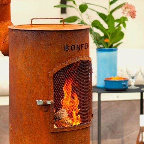 Kominek ogrodowy Bonfeu Bongiano Sp 3001 czarny Kominek ogrodowy Bonfeu Bongiano Sp 3001 czarny