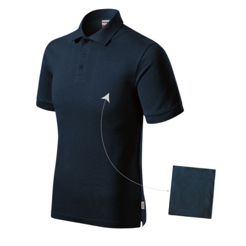 Koszulka polo męska Resist Heavy Polo (granatowy 02 (brand label)) Koszulka polo męska Resist Heavy Polo (granatowy 02 (brand label))