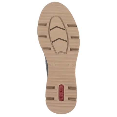 Botki na koturnie Rieker W N6361-00 RKR704 Botki na koturnie Rieker W N6361-00 RKR704