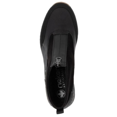 Botki na koturnie Rieker W N6361-00 RKR704 Botki na koturnie Rieker W N6361-00 RKR704