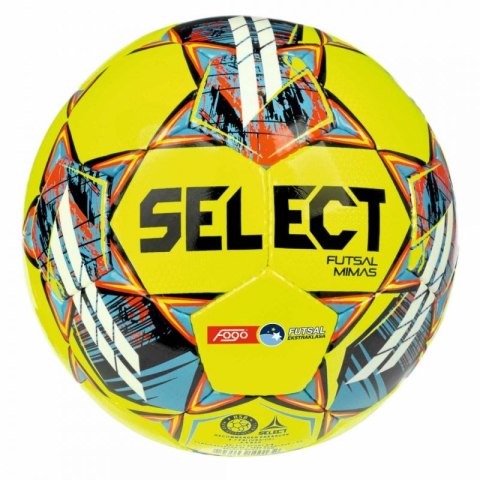 Piłka halowa SELECT Futsal Mimas FOGO Ekstraklasa FIFA Basic żółta Piłka halowa SELECT Futsal Mimas FOGO Ekstraklasa FIFA Basic żółta