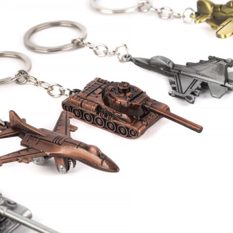 Brelok metalowy 12szt. | B-2199 Brelok metalowy 12szt. | B-2199